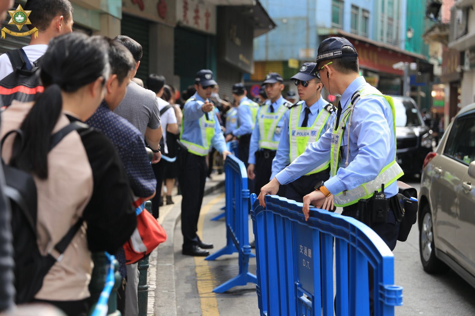 月14日至21日)期间,治安警察局於本澳各区人群聚集点开展各项警务部署