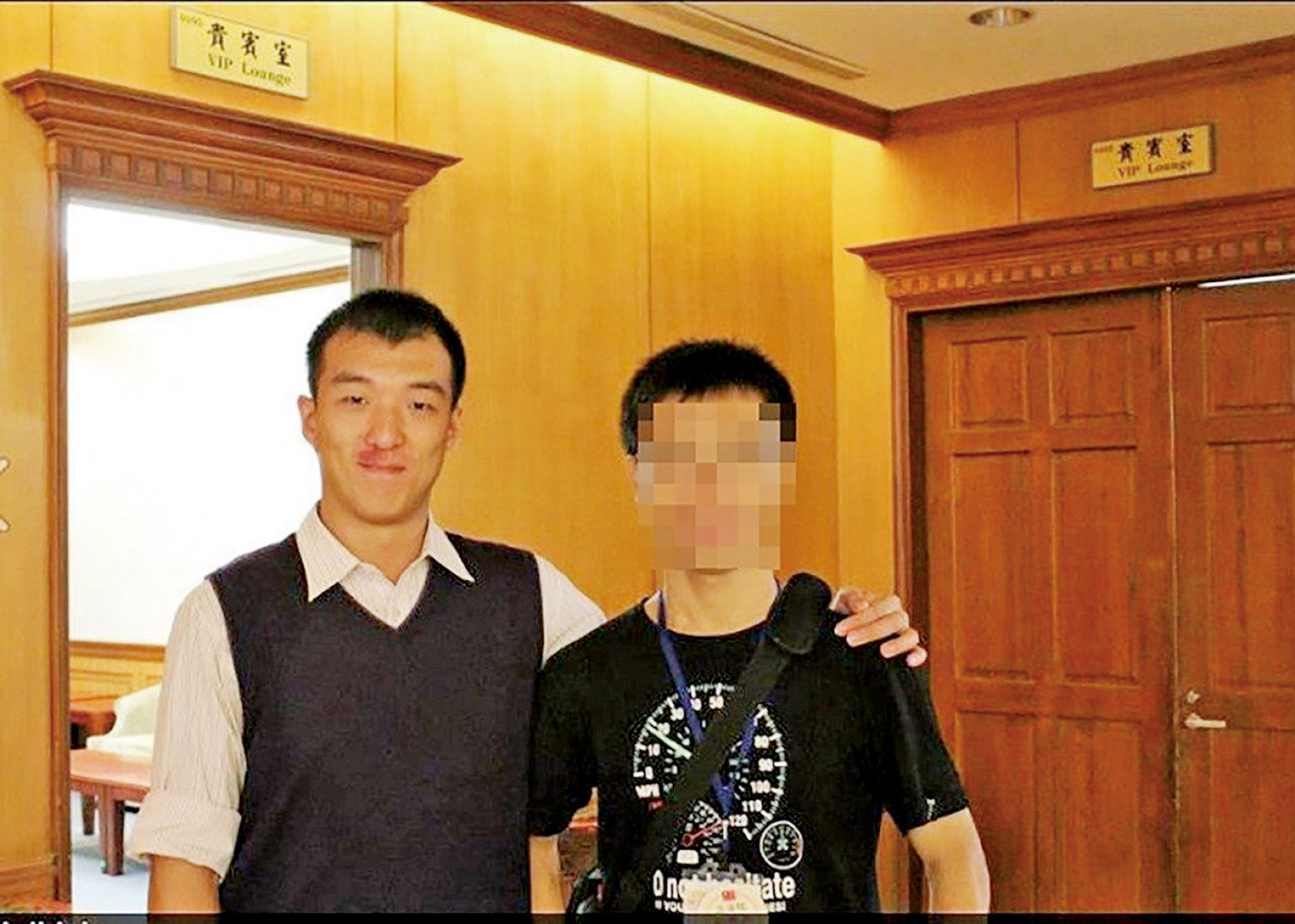 在台陆生周泓旭早前因涉共谍案被台湾当局逮捕.(互联网图片)