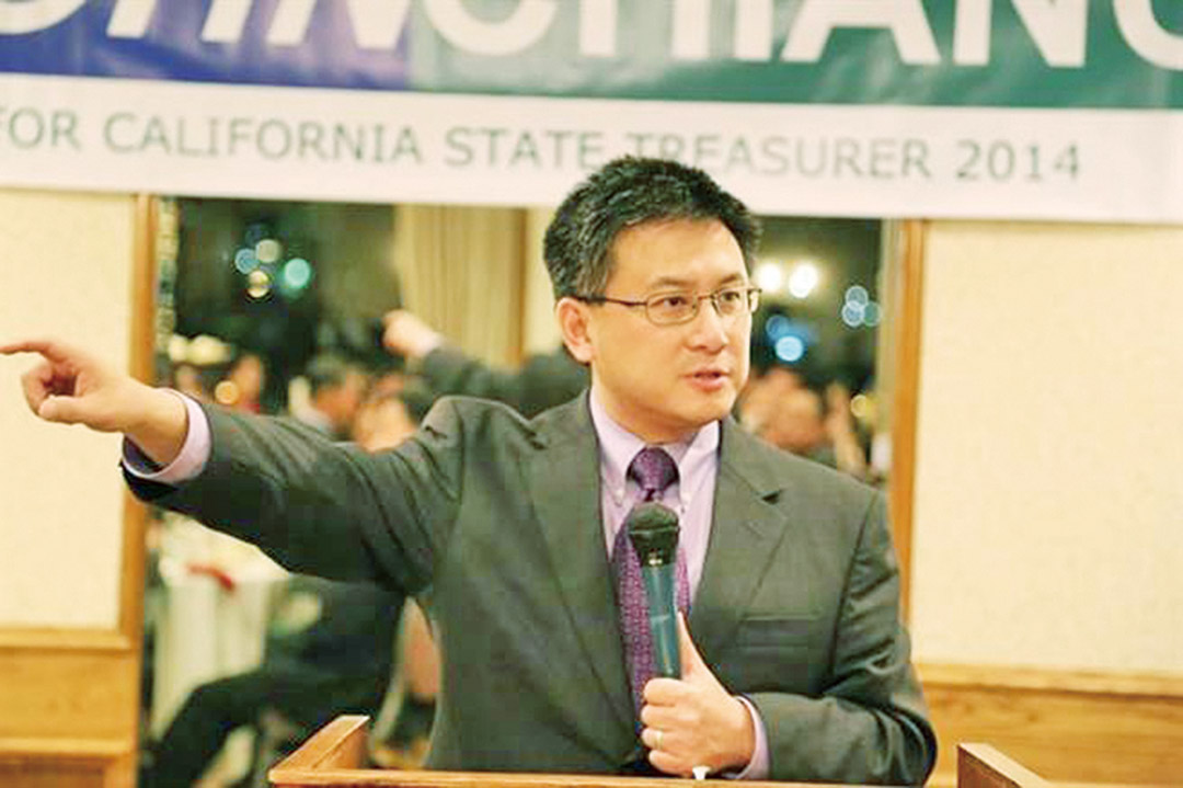 53岁的江俊辉宣布角逐2018年加州州长宝座.(互联网图片)