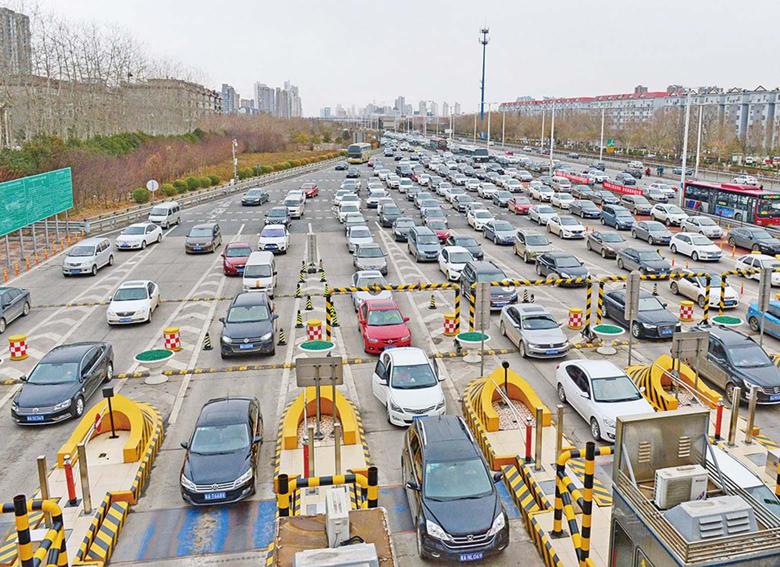 千万人返程「在路上」