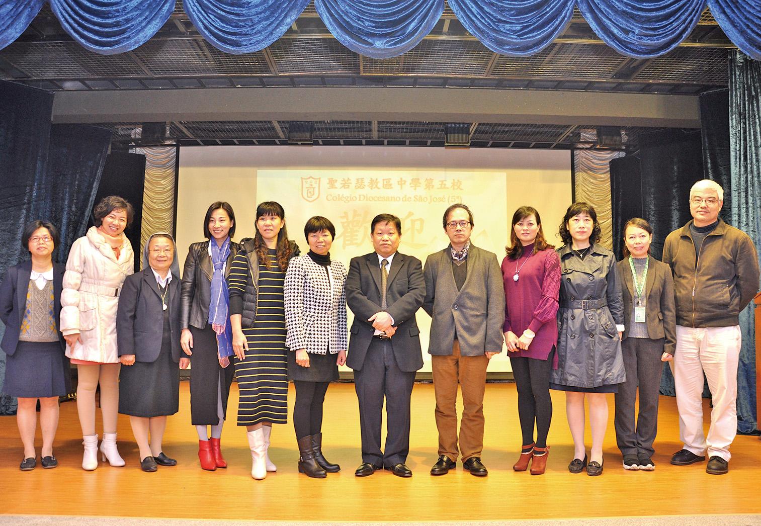 斗門學前教協訪聖若瑟兩幼稚園