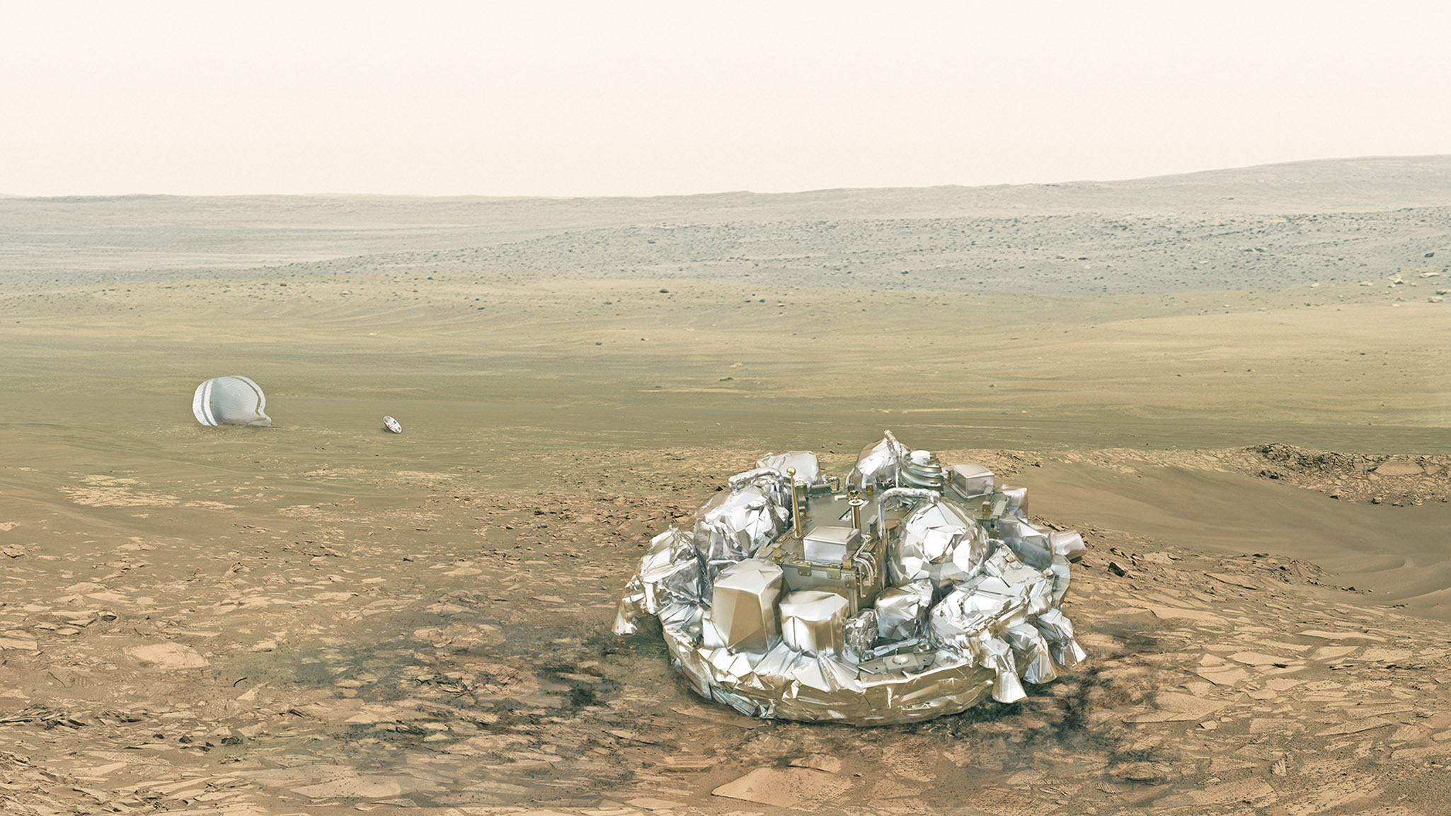 欧火星探测器着陆后失联