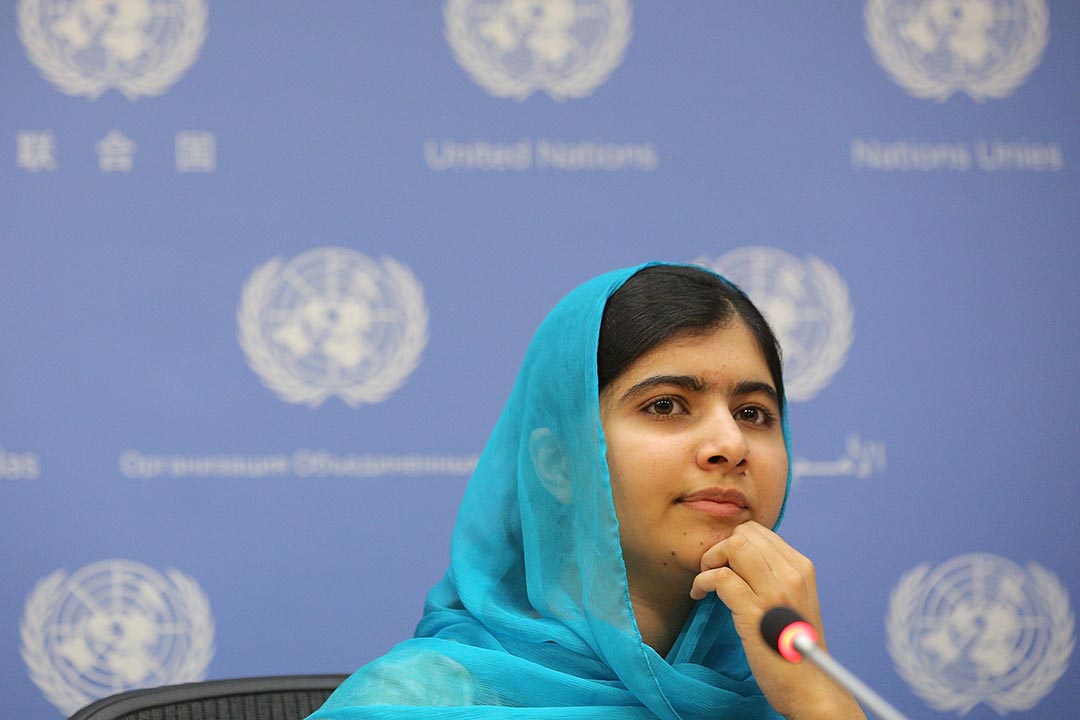 马拉拉成联合国最年轻和平使者