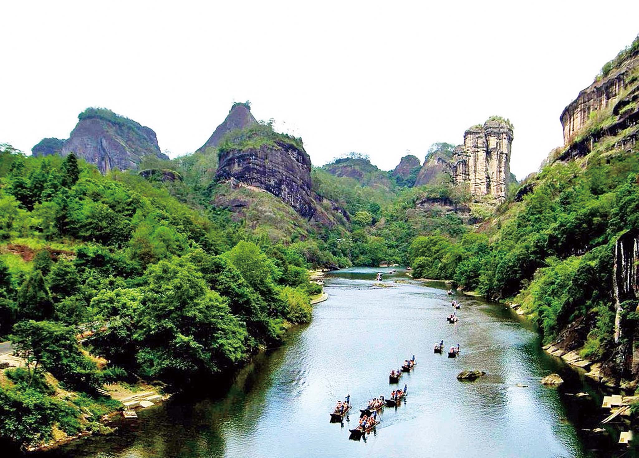 通过了武夷山边界调整项目,令江西上饶市铅山县境内的武夷山成功列入